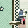 Path Less Traveled - A Digital Scrapbook Page by Marisa Lerin