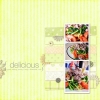 Delicious - A Digital Scrapbook Page by Marisa Lerin