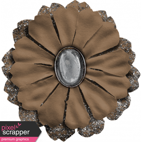 Reminisce Tan Flower graphic by Jessica Dunn ️ | Pixel Scrapper Digital
